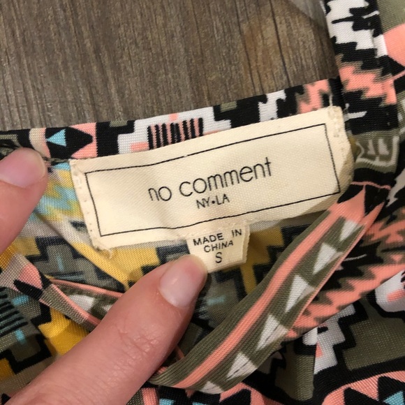 Aztec print high low dress - Picture 4 of 4